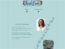 Tablet Screenshot of beaddust.de